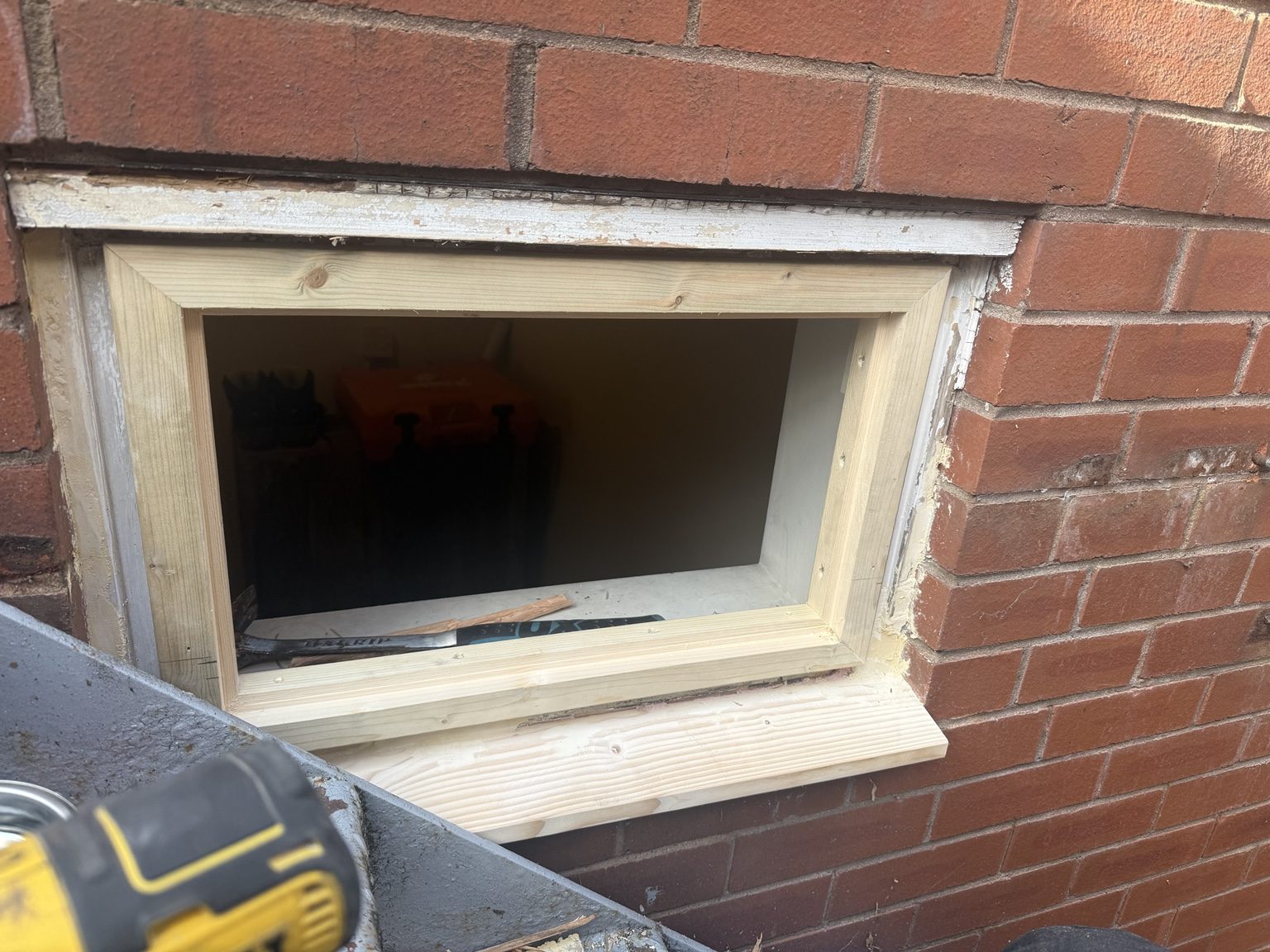 Window framing — photographed OJR Joinery work